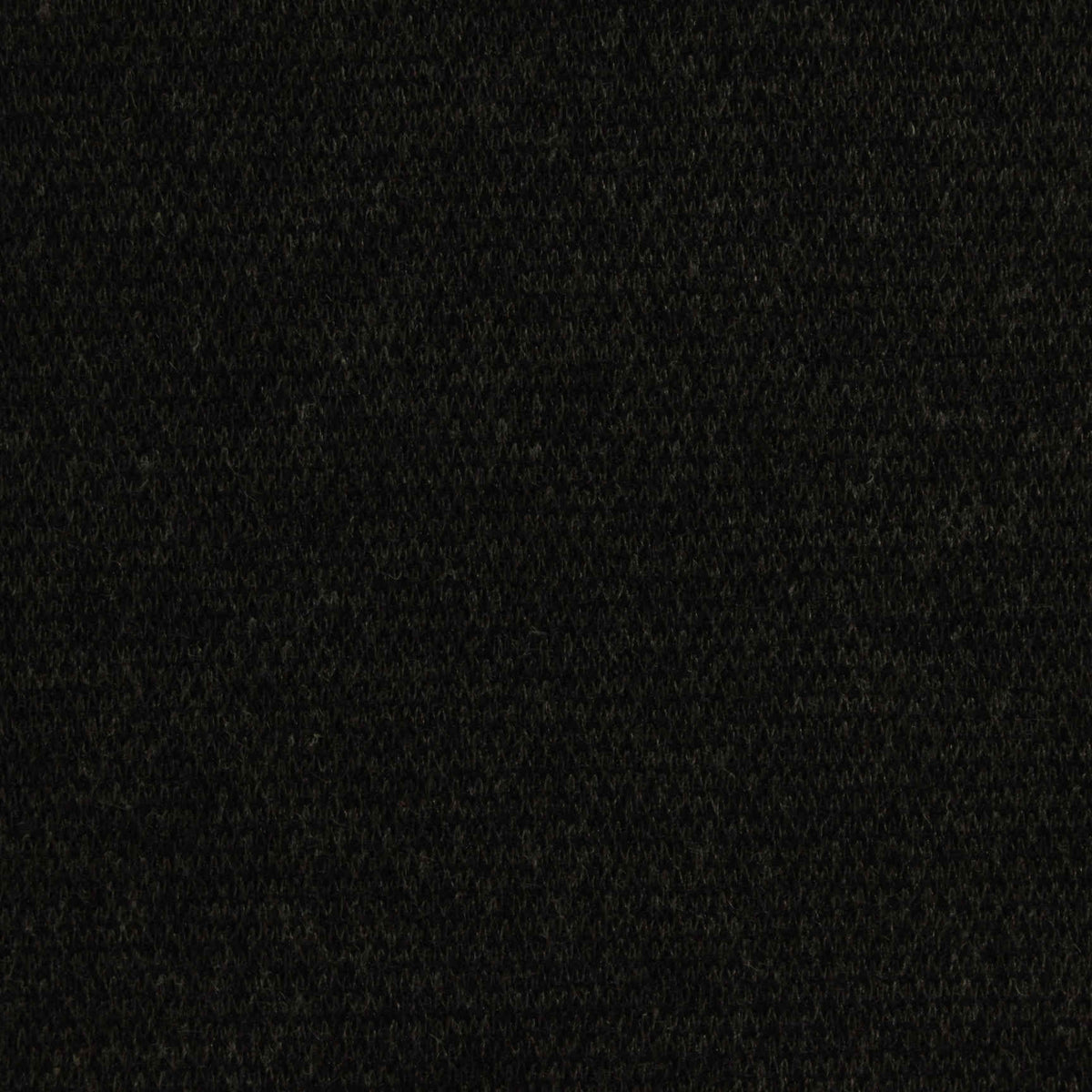 Polyester Stretch Interlock Knit Fabric, 220 gsm — Black