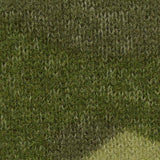 Green Camo Chunky Knit, Poly-Viscose — texture