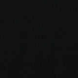 Viscose Nylon Stretch Ponte Knit Fabric, 319 gsm, 155 cm — Black
