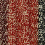 Beige Vertical-Stripe Knit, Viscose-Poly — texture