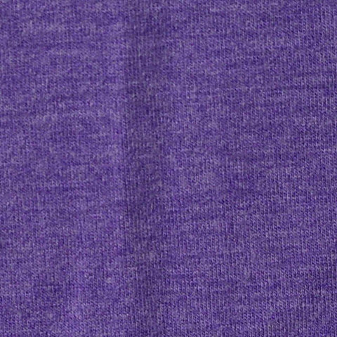 Purple Marl Jersey Knit, Acrylic-Silk
