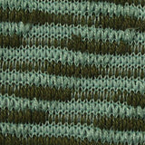 Jacquard Polyester Cotton Knit Fabric, 275 gsm, 167 cm — Green — texture