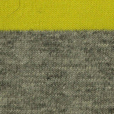 Yellow Horizontal-Stripe Jersey Knit, Cotton — texture