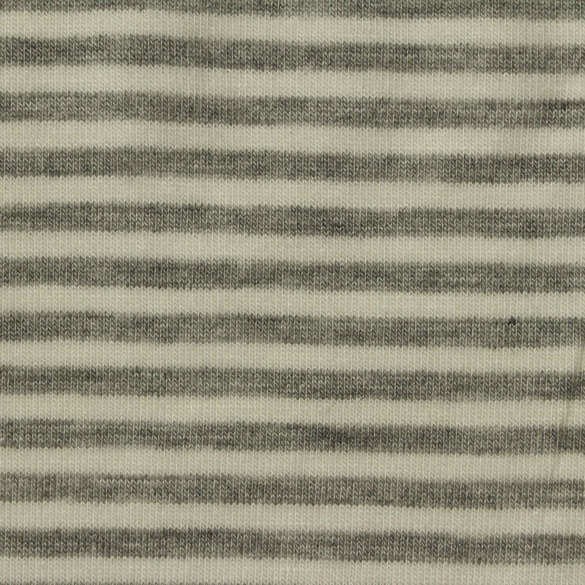 Dark Grey Horizontal-Stripe Jersey Knit, Viscose, 208 gsm