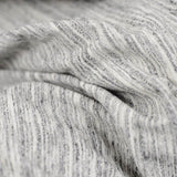 Cotton Polyester Jersey Knit Fabric, 134 gsm, 163 cm — Grey — texture