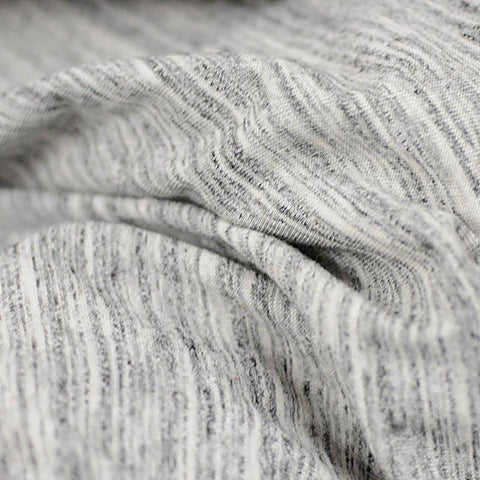 Cotton Polyester Jersey Knit Fabric, 134 gsm, 163 cm — Grey