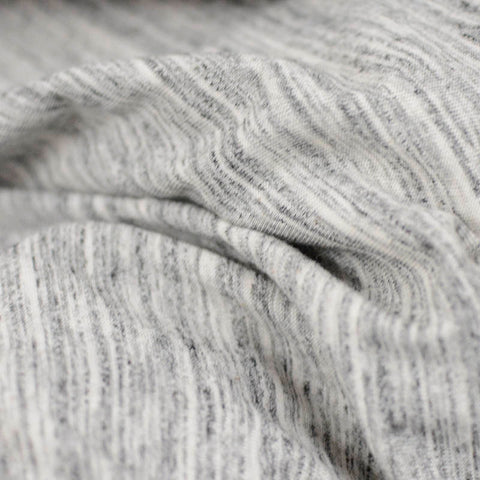 Cotton Polyester Jersey Knit Fabric, 134 gsm, 163 cm — Grey