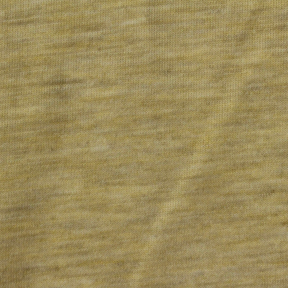 Heathered Yellow Marl Jersey Knit, Poly-Viscose