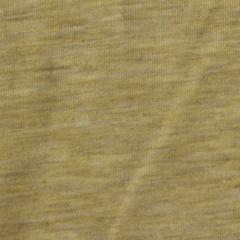 Heathered Yellow Marl Jersey Knit, Poly-Viscose