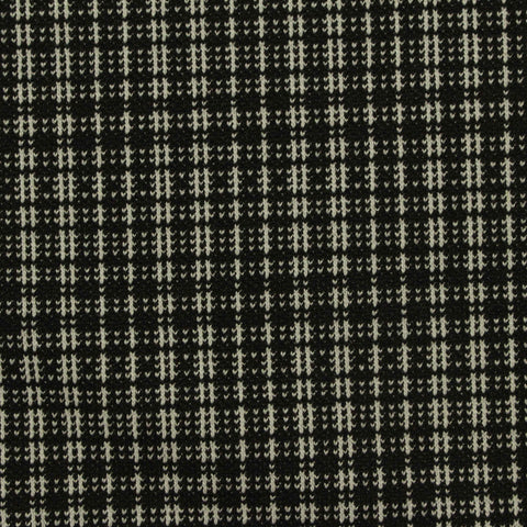 Black Check Jacquard, Polyester, 280 gsm, 160 cm, ref EF-232199