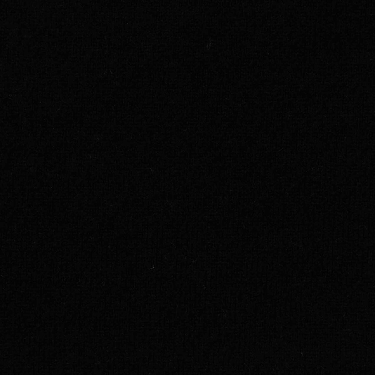 Acrylic Polyester Blend Knit Fabric, 320 gsm, 175 cm — Black