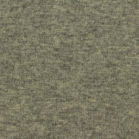 Cotton Stretch Rib Knit Fabric, 260 gsm, 160 cm — Khaki