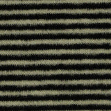 Dark Grey Horizontal-Stripe Rib Knit, Viscose-Acrylic — texture