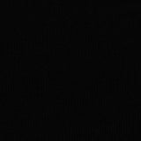 Cotton Viscose Stretch Chunky Knit Fabric, 230 gsm, 140 cm — Black