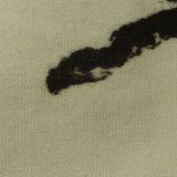 Khaki Abstract French Terry, Bamboo-Cotton — texture