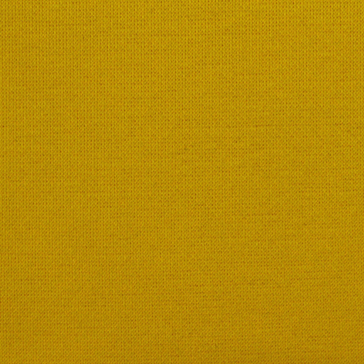 Polyester Cotton Fleece Fabric, 300 gsm — Yellow
