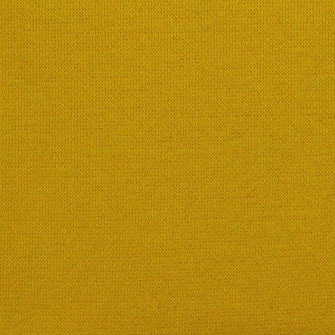 Polyester Cotton Fleece Fabric, 300 gsm — Yellow