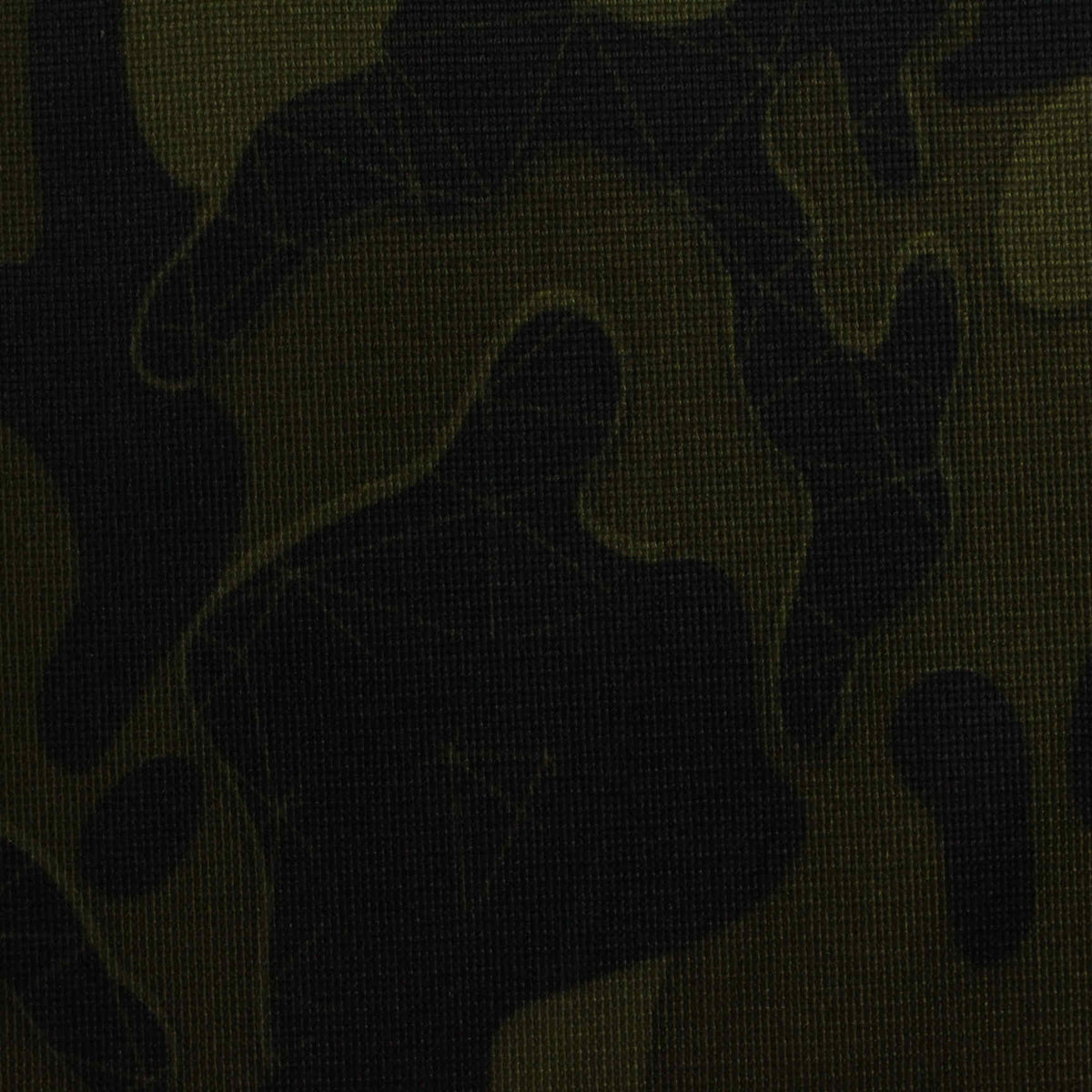 Dark Green Camo Knit, Polyester