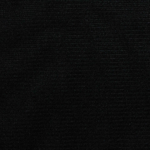 100% Polyester Knit Fabric, 100 gsm, 150 cm — Black