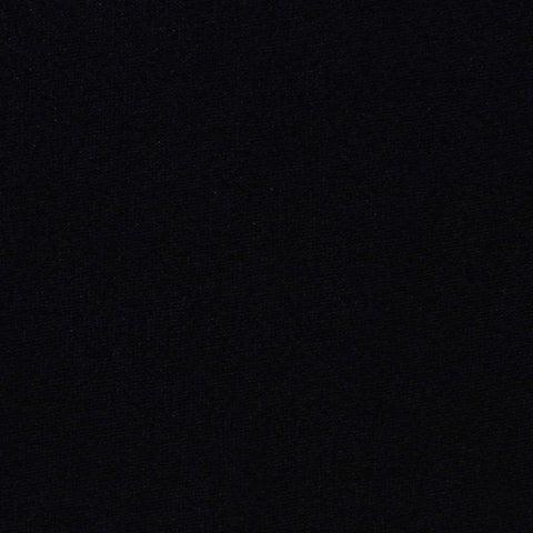 100% Polyester Knit Fabric, 75 gsm, 155 cm — Black