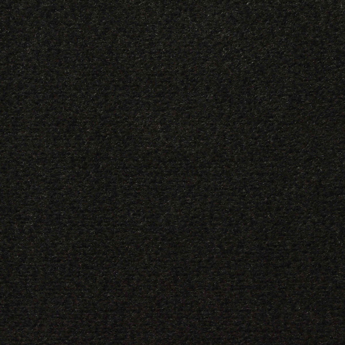 Brushed Nylon Stretch Knit Fabric, 210 gsm, 155 cm — Black