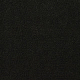 Brushed Nylon Stretch Knit Fabric, 210 gsm, 155 cm — Black