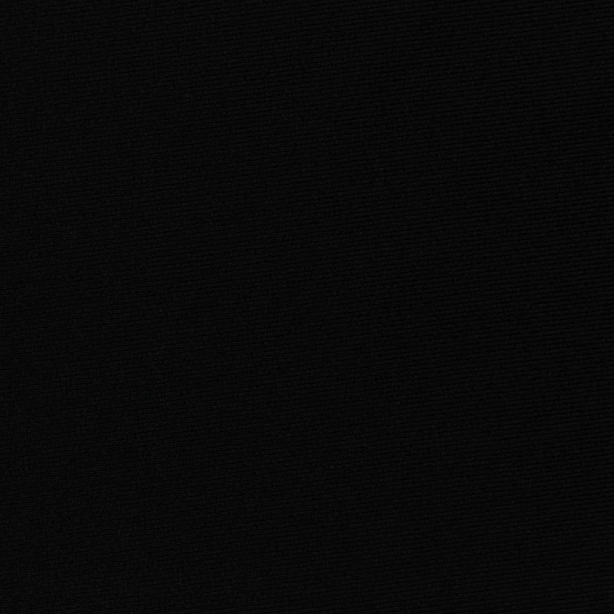Polyester Stretch Knit Fabric, 180 gsm, 155 cm — Black, ref EF-232371