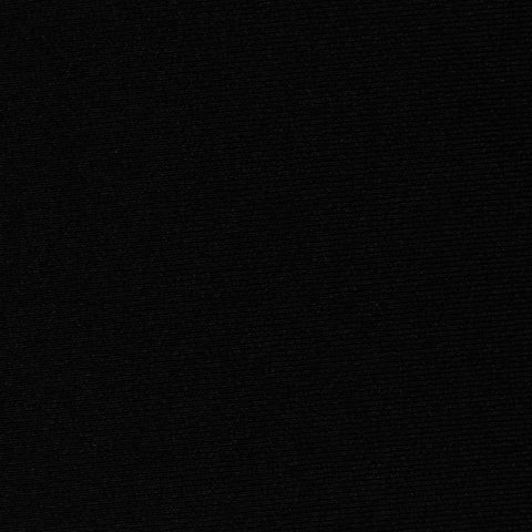 Polyester Stretch Knit Fabric, 335 gsm, 155 cm — Black