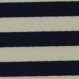 Navy Horizontal-Stripe Knit, Nylon-Spandex — texture