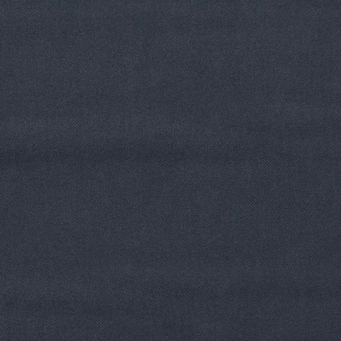 Brushed Polyester Peachskin Fabric, 150 gsm — Navy