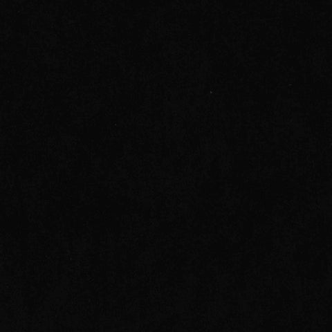 Brushed Polyester Peachskin Fabric, 150 gsm — Black, ref EF-232398
