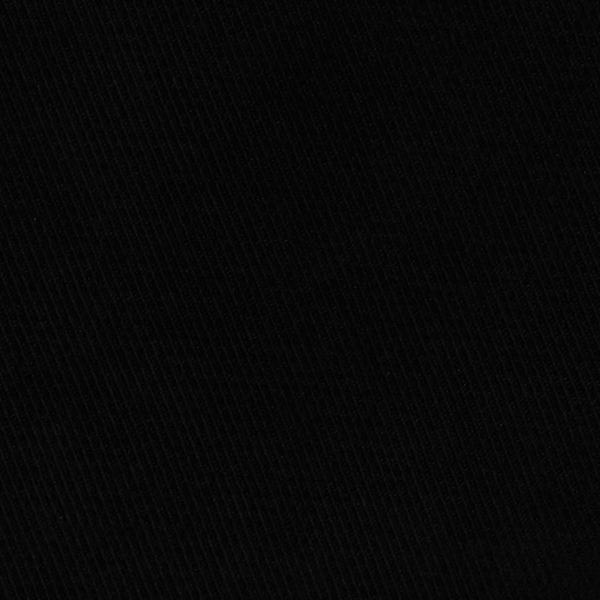 Brushed Polyester Stretch Twill Fabric, 280 gsm — Black, ref EF-232400