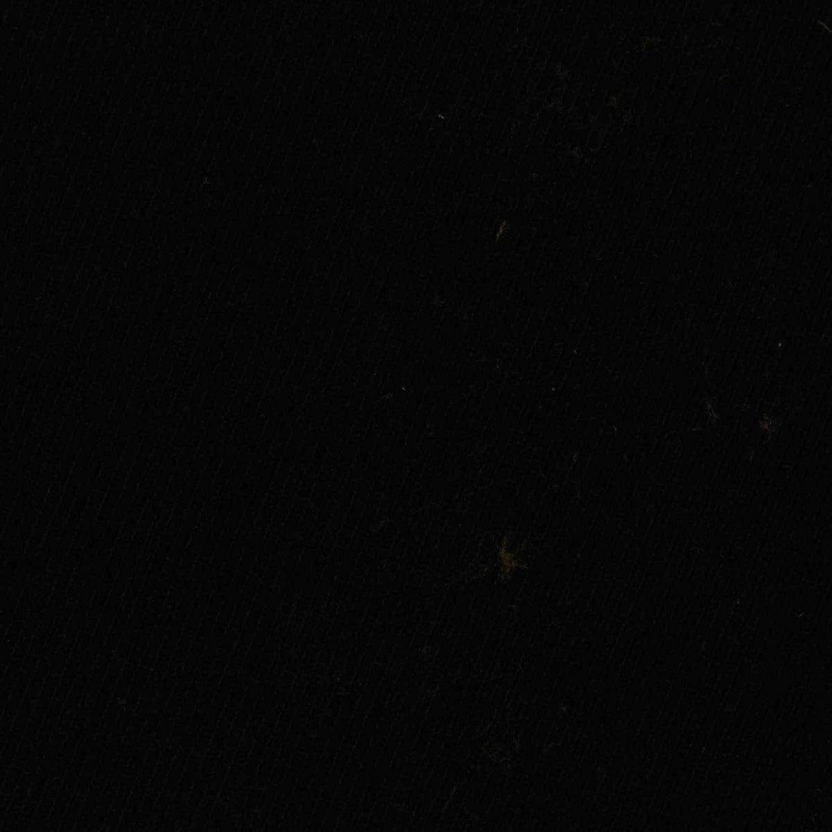 Brushed Polyester Stretch Twill Fabric, 270 gsm — Black