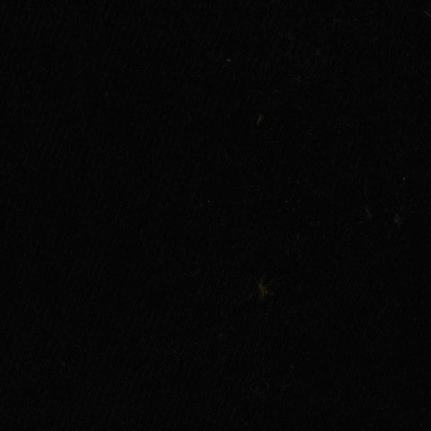 Brushed Polyester Stretch Twill Fabric, 270 gsm — Black