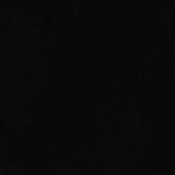 Brushed Polyester Woven Fabric, 125 gsm — Black