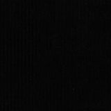 Polyester Stretch Corduroy Fabric, 270 gsm — Black