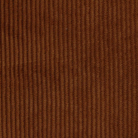 Polyester Stretch Corduroy Fabric, 263 gsm — Brown