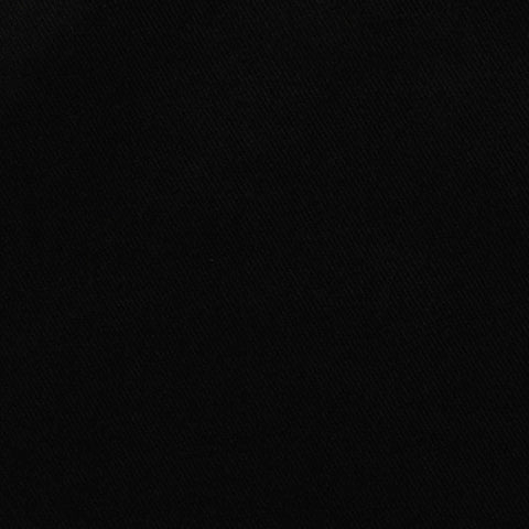 Brushed Polyester Velvet Fabric, 165 gsm — Black