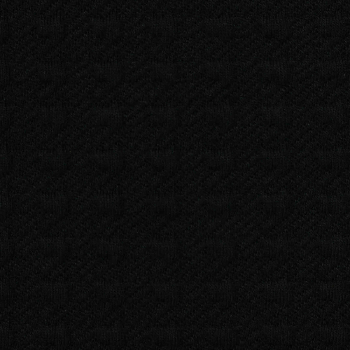 Black Chevron Jacquard