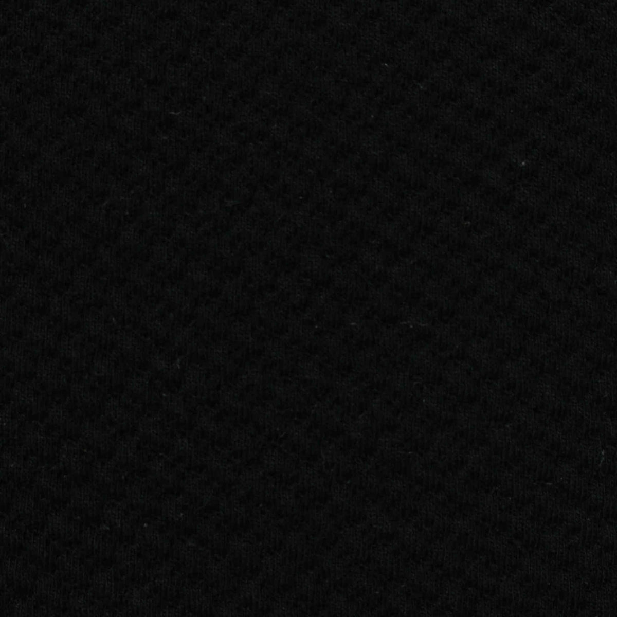 Jacquard Knit Fabric, 330 gsm — Black
