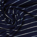 White Stripes Knit, Viscose