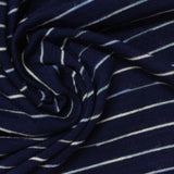 White Stripes Knit, Viscose