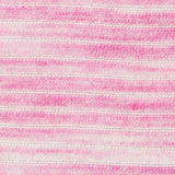 Heathered Pink Horizontal-Stripe Jersey Knit, Poly-Viscose — texture