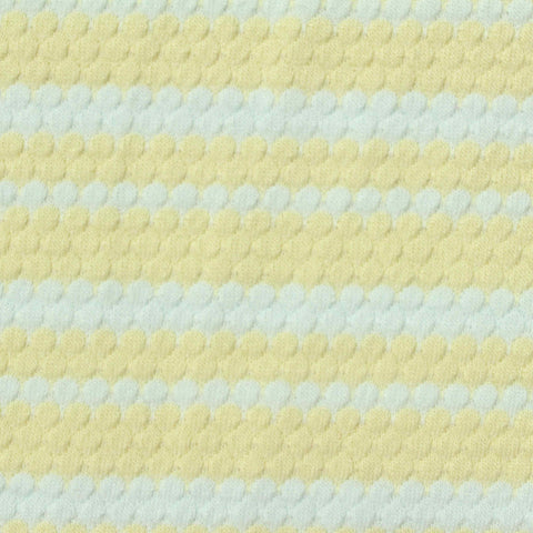 Yellow Dot Jacquard, Poly-Viscose