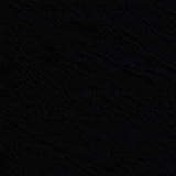 Jacquard Polyester Viscose Stretch Crepe Fabric, 240 gsm, 160 cm — Black