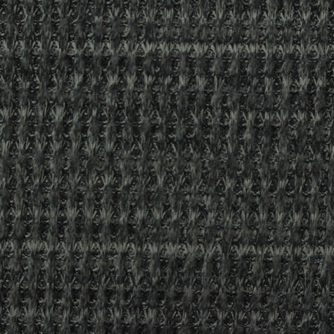 Polyester Stretch Waffle Knit Fabric, 205 gsm, 160 cm — Grey
