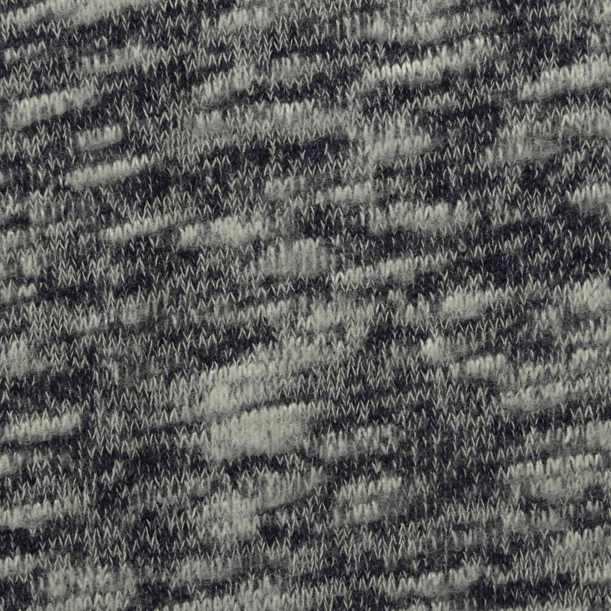 Light Grey Heathered-Marl Jersey Knit, Viscose-Poly, 190 gsm