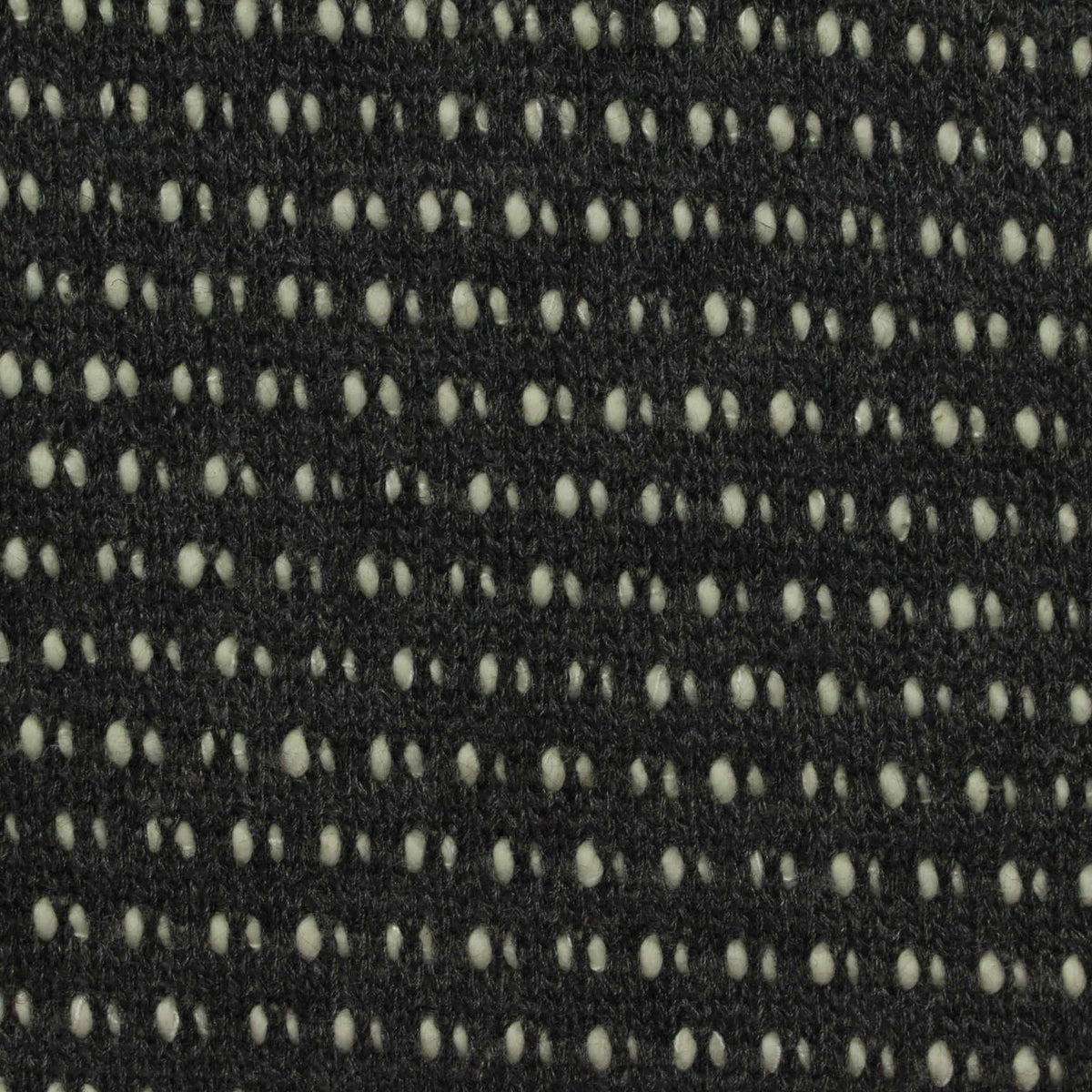 White Dots Chunky Knit, Poly-Cotton