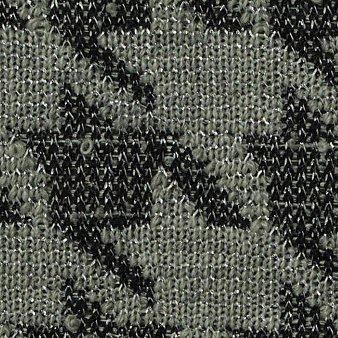 Dark Grey Houndstooth Chunky Knit, Polyester