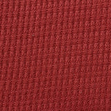 Red Textured Waffle Knit, Polyester